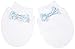Lilax Baby Boy Jewels Crown Layette 4 Piece Gift Set 0-3 Months Blue