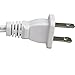 Lightingsky Extension Light Cord Hanging Lantern Pendant Lamp Cord Cable E26 Bulb Socket to 2-Prong US AC Power Cord with On/Off Switch UL Listed (White-1 Pack, 15 Feet)