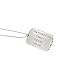 Meiligo Fashion Valentine's Day I Love Fucking You Letter Necklace Key Chain Dog Tag Charm Pendant Couples Love Lettering Tag Necklace Jewelry