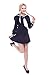 Lemail Girls Sailor Uniform Dress Japanese Anime School Sailor Dress Costume