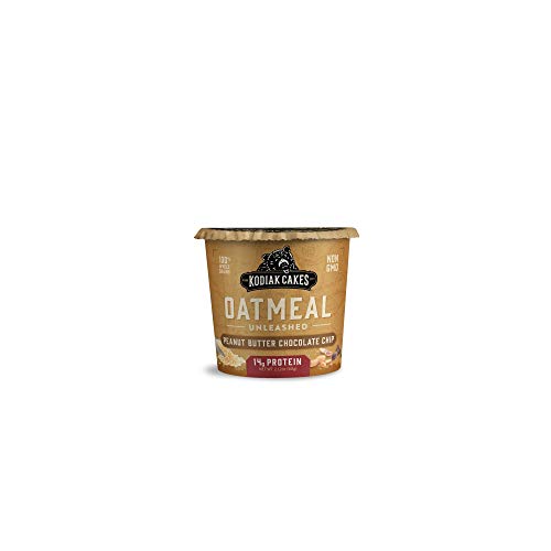 KODIAK CAKES INSTANT PROTEIN PEANUT BUTTER CHOCOLATE CHIP OATMEAL IN A CUP, 2.12 OUNCE