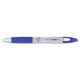 Zebra - Z-Grip MAX Ballpoint Retractable Pen, Blue Ink, Medium, Dozen 22420 (DMi DZ