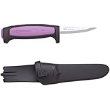 Morakniv Craftline Precision Trade Knife with Sandvik Stainless Steel Blade and Combi-Sheath, 3.0-Inch
