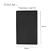 50Pcs Sublimation Metal Business Cards,Engraved Metal Business Cards Sublimation Blanks 3.4x2.1in Thicknes(Black)