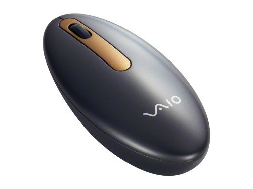 Sony Vaio Mouse VGP-BMS21 X Gunmetalic Gold | Bluetooth Laser Mouse (Japanese Import)