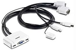 TRENDnet Network TK-217I 2-Port VGA USB KVM Switch Electronics
