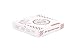 Kikkerland Pizza Notepad, 130 Notes, Box Holder