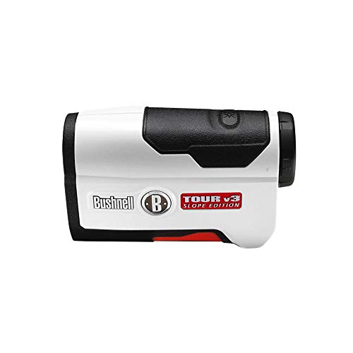 Bushnell Golf Tour V3 Slope Laser Rangefinder, White (Certified Refurbished)