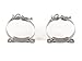 Canton Racing 24-200 Mounting Clamp Steel (For 2/3 Qt Accusump Oil Accumulator), 1 Pack