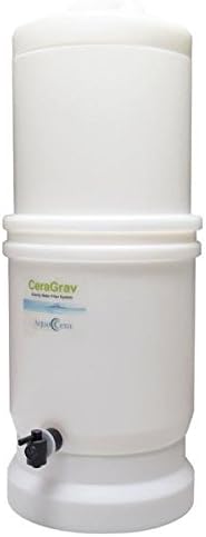 AquaCera CeraGrav LP5 Gravity Water Filter System W9375000 - Empty Housing Only