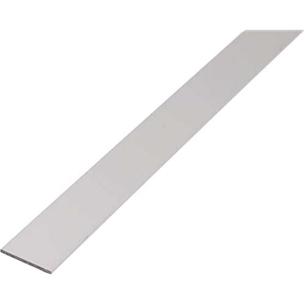 Alberts 473051 Flat Bar Aluminium Anodised Silver 1000 x 40 x 3 mm