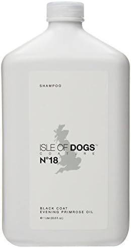 Isle of Dogs Coature No. 18 Black Coat Evening Primrose Oil Dog Shampoo, 1 liter by Isle of Dogs