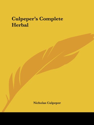 Culpeper's Complete Herbal