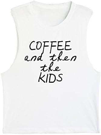 WHITE PREMIUM TANKTOP UNISEX SIZE - A Coffee A Day Keeps The Grumpy Away - Funny Coffee Quote - Coffee Addict
