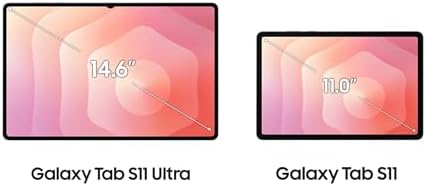 Galaxy Tab S11 Ultra 512GB WiFi, Tablet AI, Leve, Ferramentas de IA, Dex, 12GB de Memória, Bateria Duradoura, Garantia do Fabricante 3 Anos + 1 Extra, Cinzento (Versão Espanhola)
