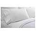 Classic Stripe White King Size 2PC Pillowcases, 100% Egyptian Cotton - 22