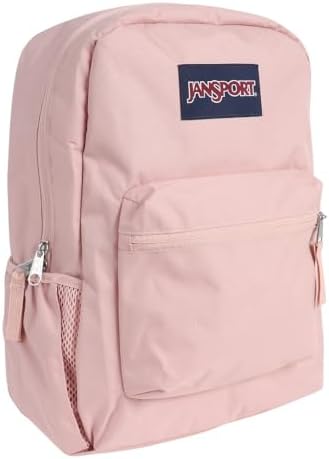 JanSport Cross Town Backpack - School, Travel, or Work Bookbag with Water Bottle Pocket, Misty Rose, One Size price in UAE | Amazon UAE | kanbkam JanSport Cross Town Backpack - School, Travel, or Work Bookbag with Water Bottle Pocket, Misty Rose, One Size price in UAE | Amazon UAE | kanbkam