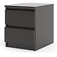 Tvilum Scottsdale 2 Drawer Nightstand, Coffee