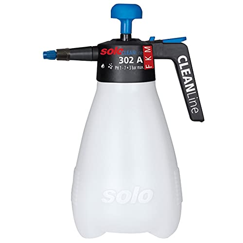 Photo 1 of SOLO 302-A 2-Liter CLEANLine One-Hand Sprayer W/Viton Seals (PH 1-7) and O-Rings
