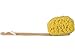 Bath & Shower Body Brush, Long Handled, Faux Sea Sponge Back Scrubber