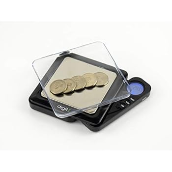 Amazon.com: DigitZ DZ5-100 Digital Pocket Scale 100g x 0.01g - Black