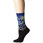 3138UUb1aUL. SS150 Hot-Sox-womens-Artist-Series-Crew-Socks-Starry-Night