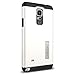 Spigen Slim Armor Galaxy Note 4 Case with Air Cushion Technology and Hybrid Drop Protection for Samsung Galaxy Note 4 2014 - Shimmery White