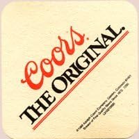 Coors Brewing Company Vintage Coors Paperboard Coasters - Set of 4 - Two Different Designs