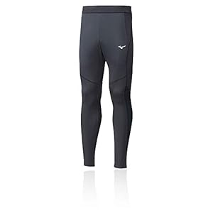 Mizuno Heren Broek Hinery Hybrid Bt Hardloopbroek – Zwart, Zilver