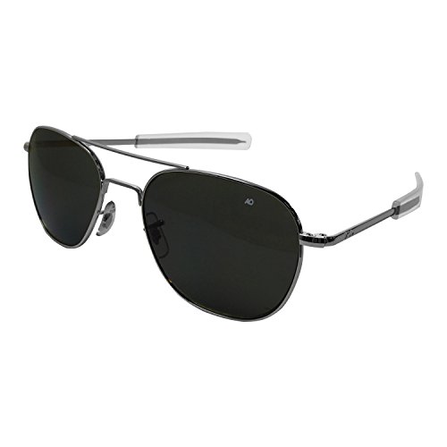 Authentic AO Eyewear Silver Frame Bayonet Sunglasses