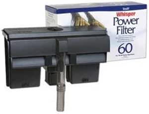 Amazon Com Whisper Power Filter 60 Supports Up To A 60 Gallon Aquarium New By Ww Shop Pet Supplies