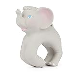 Oli & Carol Chewable Bracelet, Nelly The Elephant, Grey
