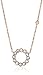 Fossil Vintage Glitz Bezel Pendant Necklace