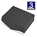 Cohaja Matte Black Gift Box with Lid | 3 Pack | 12 x 9 x 4 Inch | Magnetic Closure | Multiple use | Decorative Gift or Storage Boxes for Groomsmen Proposal, Favors, Weddings, Office and More