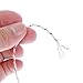 Pangda 2 Rolls 656 Feet Christmas Twine Metallic Bakers Decorative Wrapping Twine String Craft Present Wrapping Cord for Christmas DIY Crafting Presents(2 mm,White)