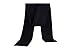 Men Cashmere Scarf Winter Knit Scarves by FULLRON - Warm & Long Black Scarf