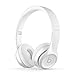 Beats Solo3 Wireless On-Ear Headphones - Apple W1 Headphone Chip, Class 1 Bluetooth, 40 Hours of Listening Time - Gloss White (Previous Model)