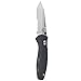 Benchmade - Barrage 583 Knife, Tanto Blade, Serrated Edge, Satin Finish, Black Handle