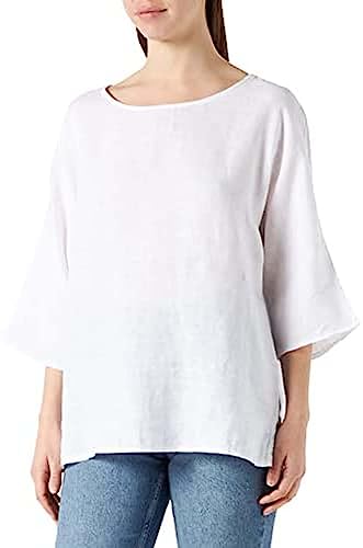 Bonateks Bdlsc101421-n Blouse, Bianco, 44 Donna