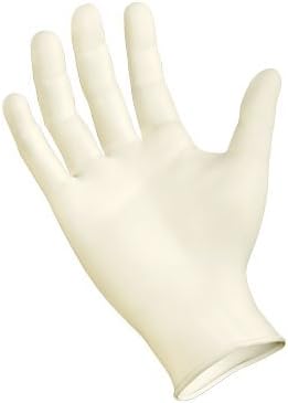Semperguard 4.5 Mil Latex Powder Free General Purpose Gloves-Size MD (Box of 100 Gloves)