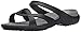 crocs Women's Meleen Twist Sandal, Black/Smoke, 9 US/9 M US