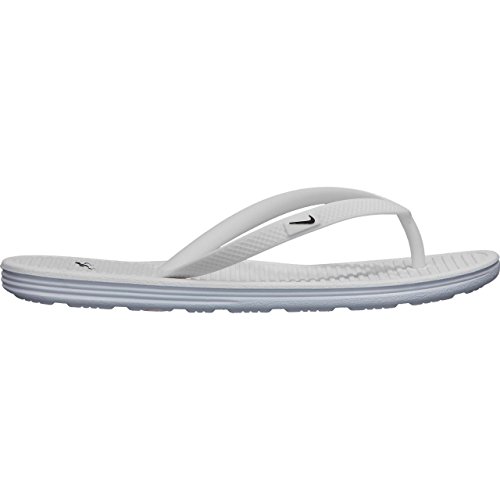 Nike Womens Solarsoft Thong II Sandal White/Pure Platinum/Black 7