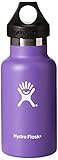 Hydro Flask Vacuum Insulated Stainless Steel Water Bottle, Standard Mouth w/Loop Cap
