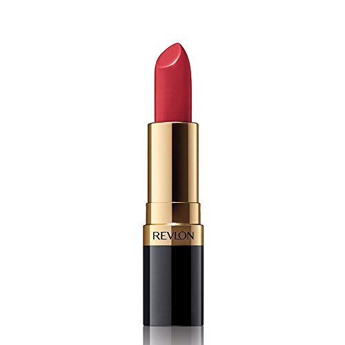 Revlon Super Lustrous Lipstick with Vitamin E and Avocado Oil, Cream Lipstick in Red, 740 Certainly Red, 0.15 oz