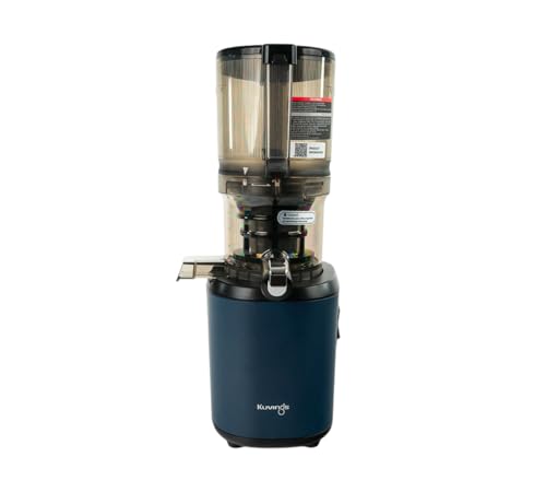 Kuvings | AUTO6 Hands Free Juice Extractor | Automatic Slicing Whole Fruit and Vegetables | 1.7L Basket | Easy Clean | Navy Blue