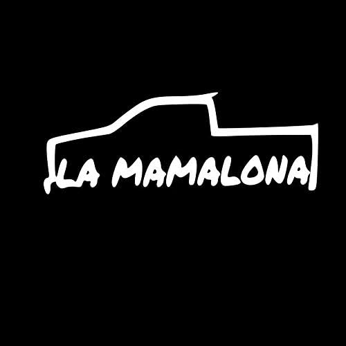 VDC La Mamalona Truck White Vinyl Car/Laptop/Window/Wall