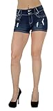 N596R-SH-P – Plus Size, Classic Design, Ripped Distressed, Destroyed Shorts