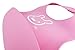 OBB Soft Silicone Baby Bib | Set of 2 (Pink/Purple)