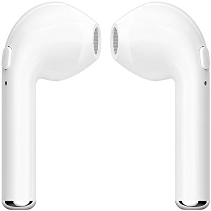 Mini Bluetooth Earbuds,Ficken Wireless Headphones,Apple airpods,Stereo In-ear Earpieces Earphones for iPhone 7/7 plus/6/6s plus,Samsung Galaxy S7/S8/S8 Plus and Android cellphone.[White]