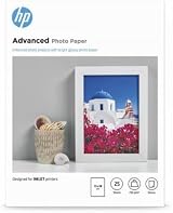 HP Q8696A Advanced Photo Paper 13 x 18 cm Borderless 250 gsm 25 Sheets White view 4